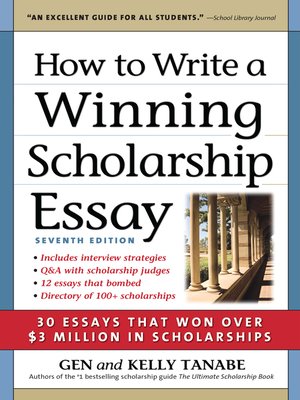 How to Write a Winning Scholarship Essay - ebook